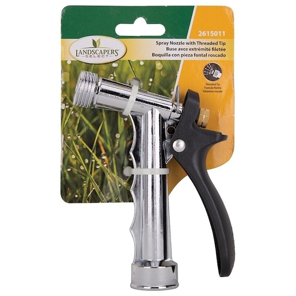 Landscapers Select Spray Nozzle, Female, Metal, Silver, Chrome - YM700613L