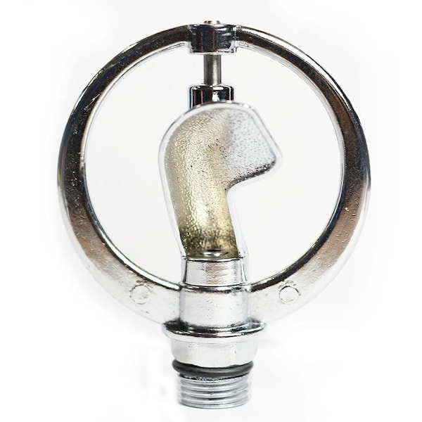 Thrifco Plumbing Butterfly Rotating / Spinning Sprinkler Whirling Head - Chrome - 4403313