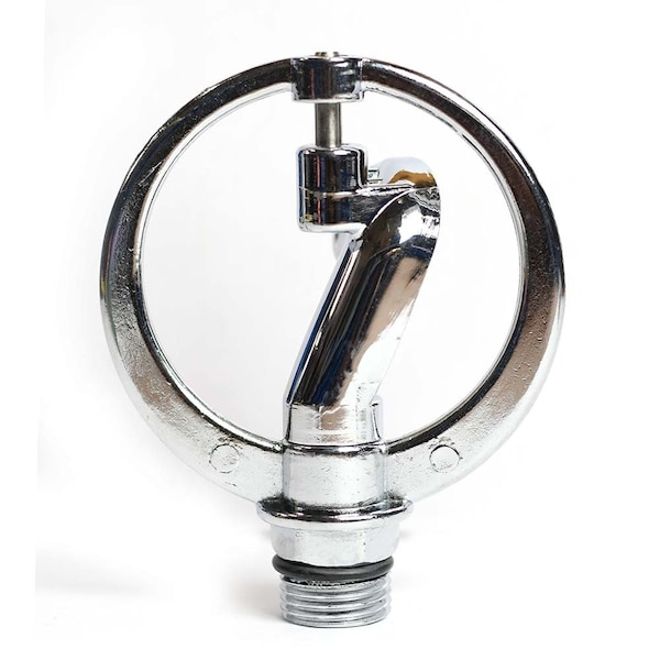 Thrifco Plumbing Butterfly Rotating / Spinning Sprinkler Whirling Head - Chrome - 4403313