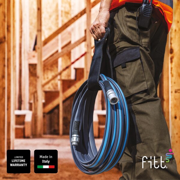Fitt Fitt Force Pro 5/8 in. D X 100 ft. L Heavy Duty Premium Grade Garden Hose - FFP55800