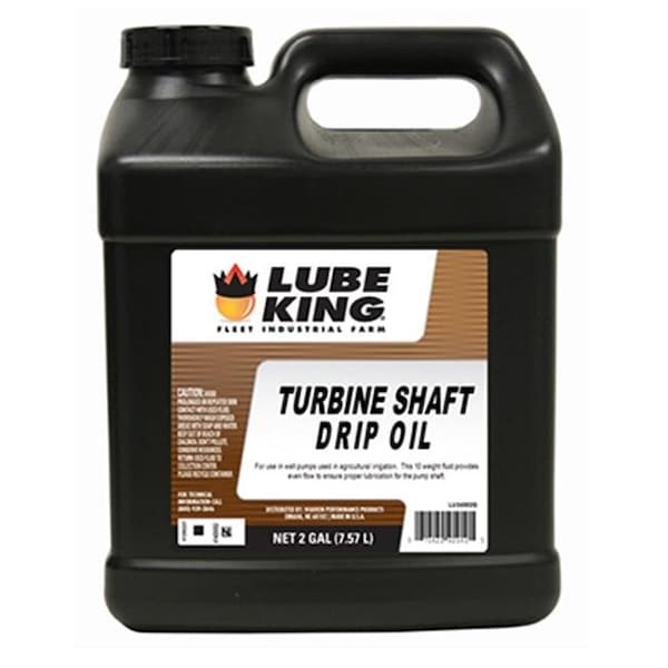 Lube King Lube King LU34002G 10W Irrigation Drip Oil; 2 Gallon - 191654