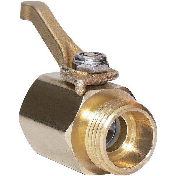 Underhill Cv075H High Flow Solid Brass Control Valve 3/4-Inch Hose Thread - CV075H