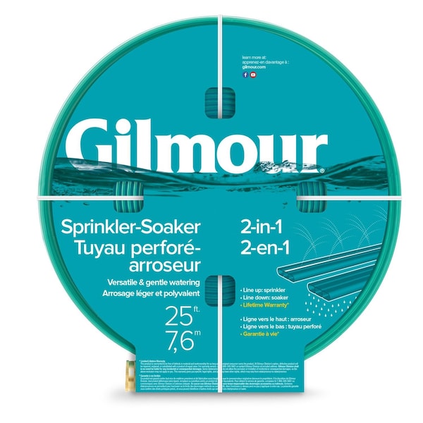 Gilmour Gilmour 3/8 in. D X 25 ft. L Sprinkler/Soaker Hose - 1066005