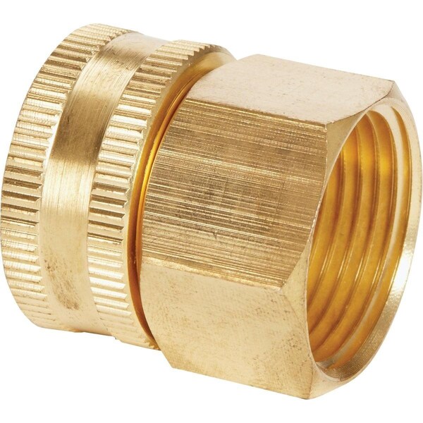 Best Garden 3/4 In. FHT x 3/4 In FPT Brass Swivel Hose Connector - 35008