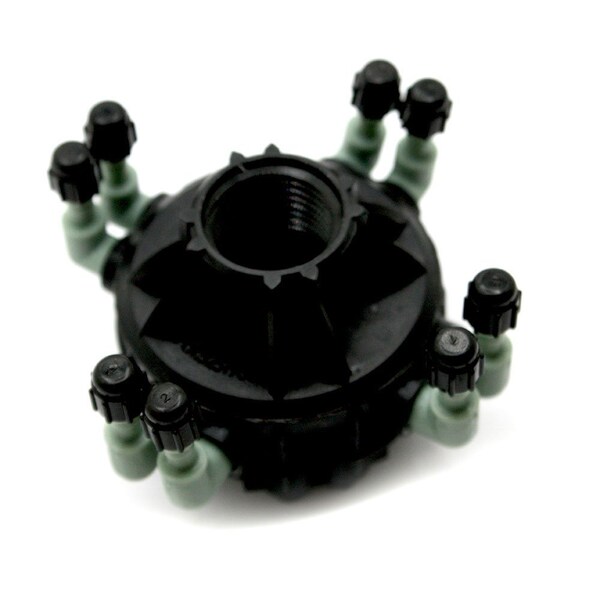 Thrifco Plumbing 67000 8-Port Adj. Manifold - 6821420