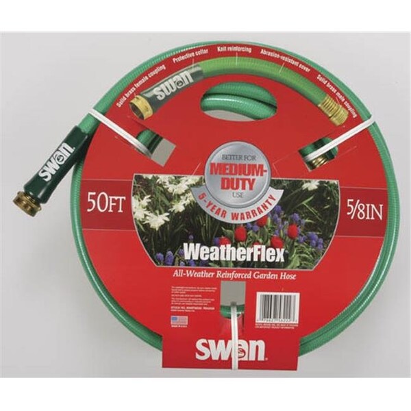 Colorite - Swan Colorite-swan 50 WeatherFlex All Weather Reinforced Garden Hose  SNWF58050 - SNWF58050
