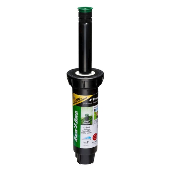 Rain Bird Rain Bird 1800 Series 4 in. H Adjustable Pop-Up Spray Head - 1804AP8PRS