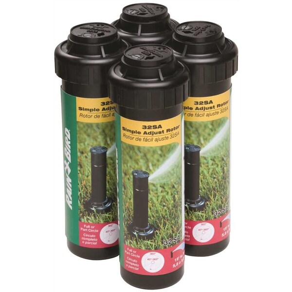 Rain Bird 32SA Rotor Sprinkler Heads, 4PK - 32SA/4PKS
