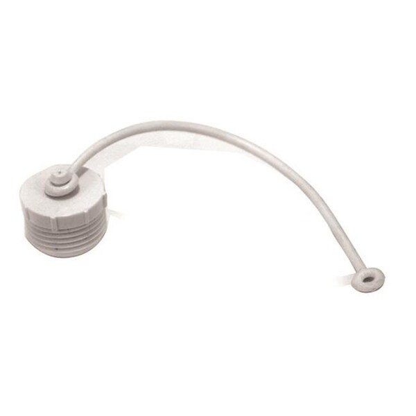Valterra VALTERRA LLC T10201E 0.75 In. Male Pipe Thread Garden Hose Plug; White - V46-T10201E