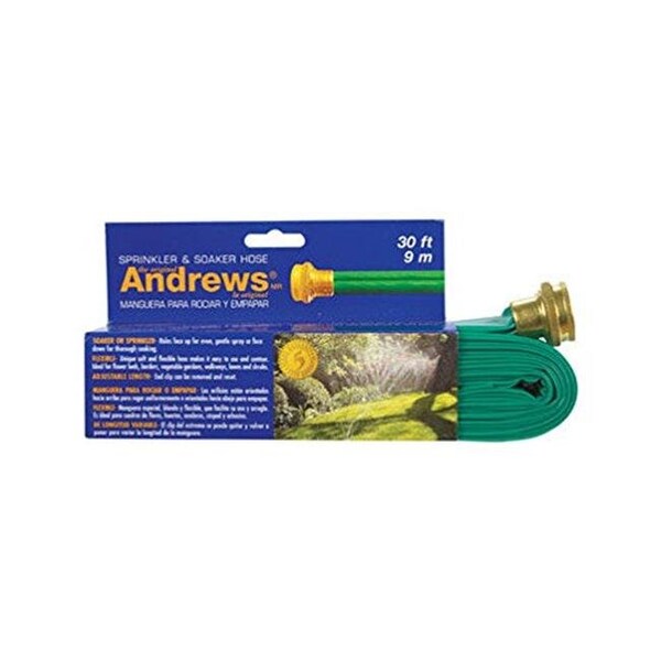 Am Andrews AM Andrews 10-12346 30 ft. Tube Sprinkler & Soaker Hose - 10-12346