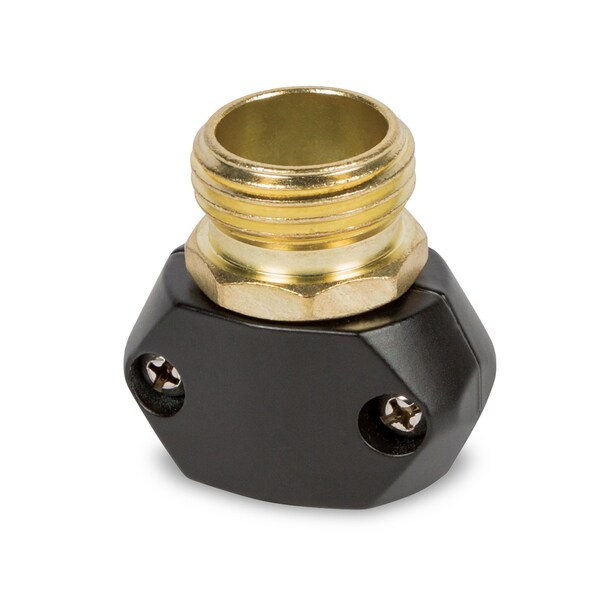 Gilmour Heavy Duty 5/8" Brass Male Clamp Couplin - 871524-1001