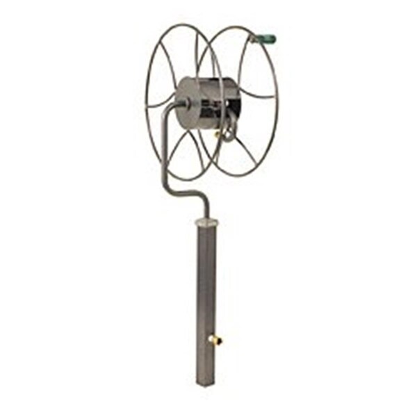 Gardenware Garden Hose Reel Free Standing Rotates 360 deg - GA1399447