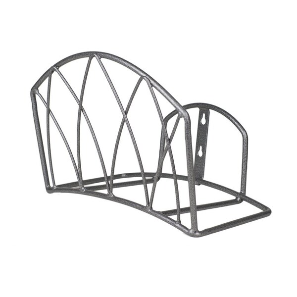 Yard Butler 125 ft. Gray Wall Mounted Hose Hanger - HH-BSKT