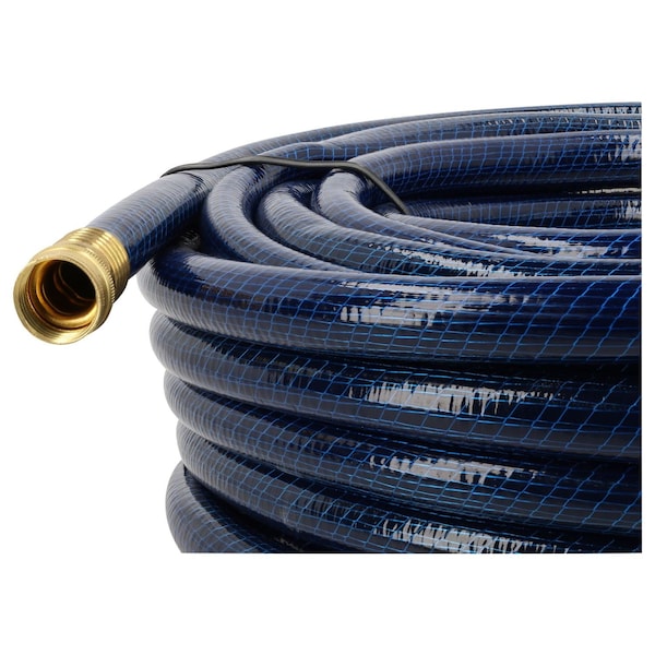 Surtek Spider garden hose with metallic connector 3/4in 25m reel - M34S25