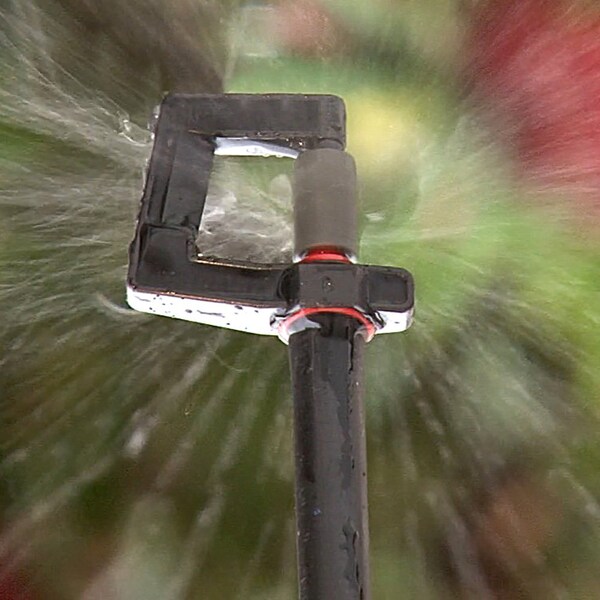 Thrifco Plumbing Inverted Rotor Spray Mini Sprinklers Red 20 PSI 26.5 GPH 15.4' - 9421411