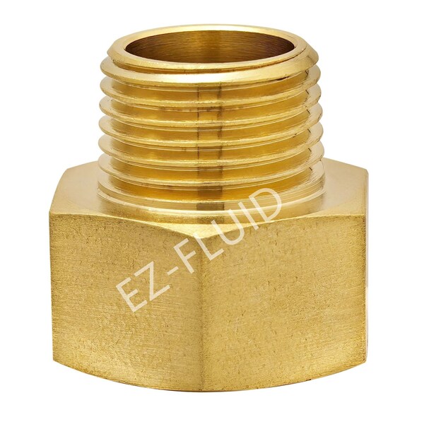 Ez-Fluid 3/4 FHT X 1/2 MIP Garden Hose Adapter - EZFD725