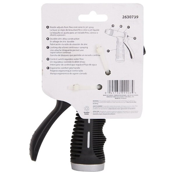 Landscapers Select Sprayer, Female, Metal, Black - YM72393L