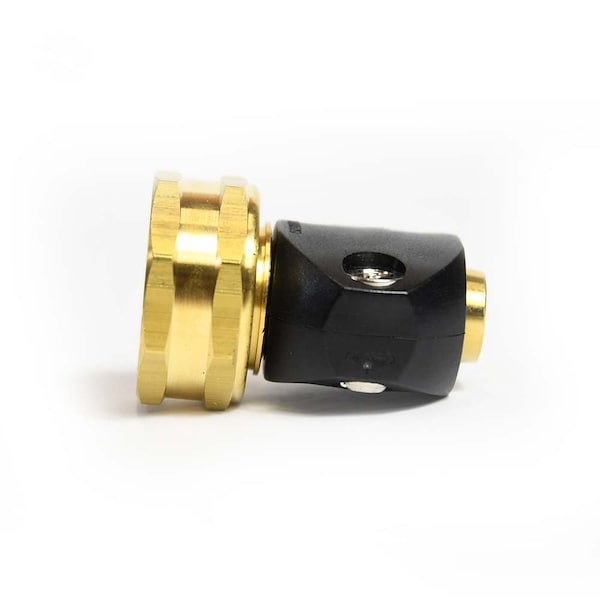 Thrifco Plumbing 1/2 Inch Barb x 3/4 Inch Female GHT Hose End Swivel - 4400350