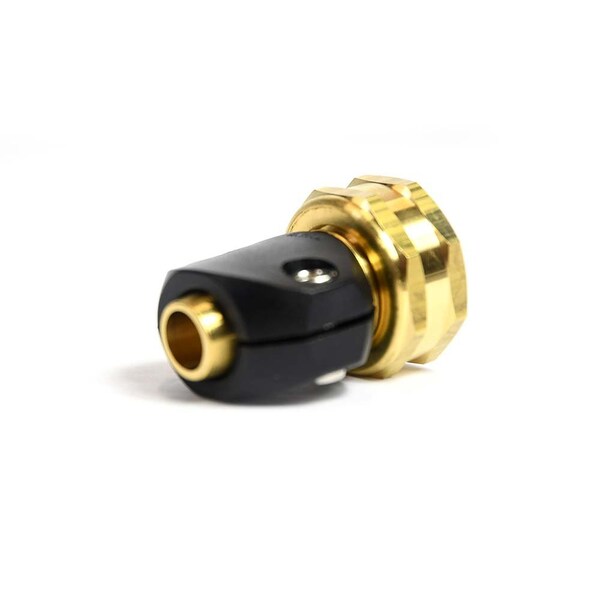 Thrifco Plumbing 1/2 Inch Barb x 3/4 Inch Female GHT Hose End Swivel - 4400350