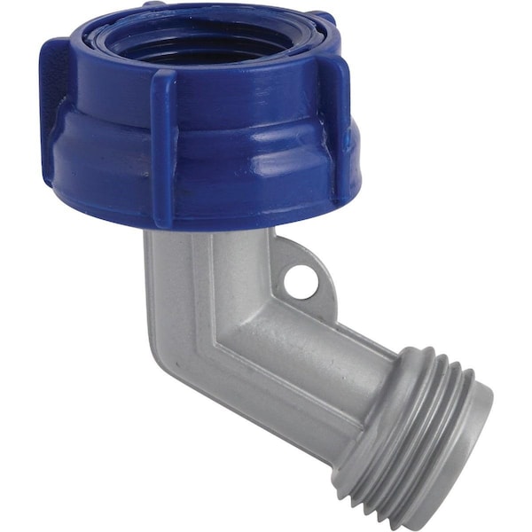 Best Garden 3/4 In. FHT x 3/4 In. MHT Metal Gooseneck Hose Connector - GC-647