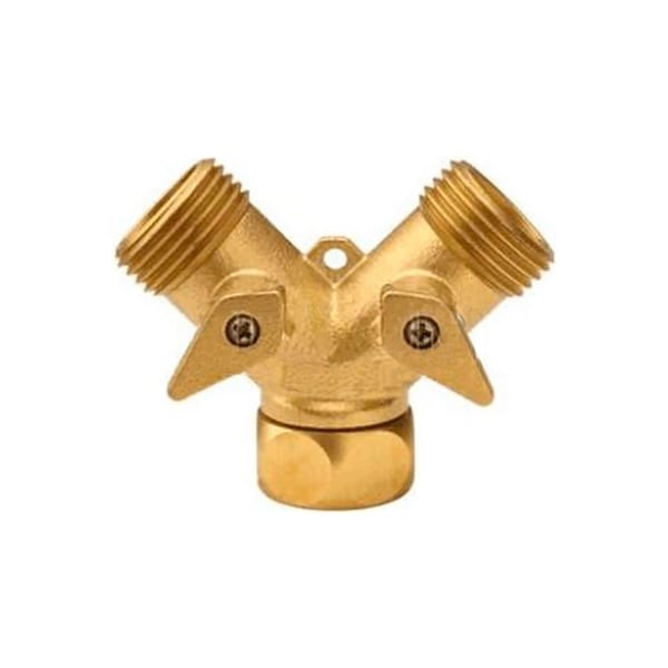Ors Nasco Brass Garden Hose "Y" Valve - 238-500GHY