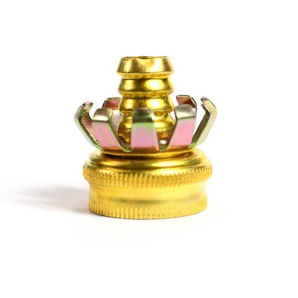 Thrifco Plumbing 1/2 Inch Water Hose Repair Clincher Female Coupler with Washer - 4400325