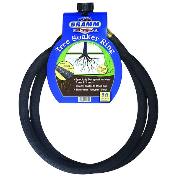 Dramm Dramm ColorStorm 5/8 in. D X 5 ft. L Heavy Duty Premium Grade Tree Soaker Ring - 10-17061