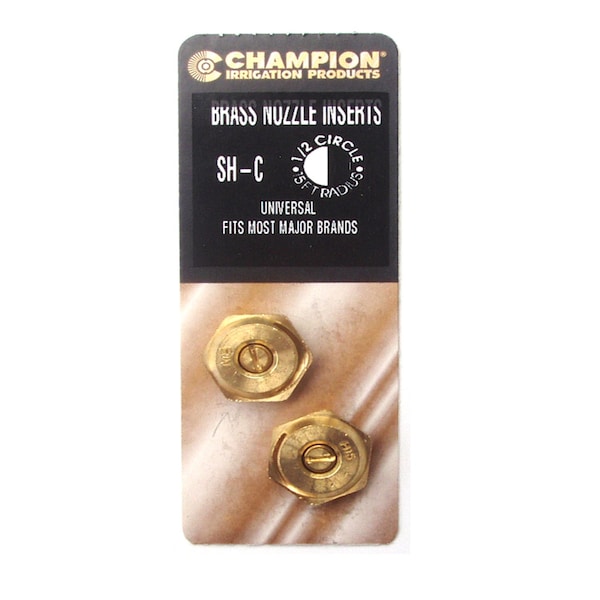Champion Irrigation Champion Brass 15 ft. Half-Circle Sprinkler Nozzle - SH-C
