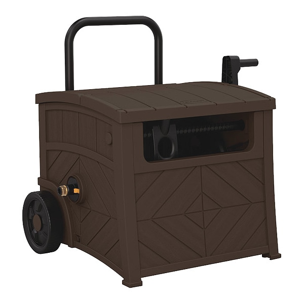 Suncast Garden Hose Reel, Cabinet, 12 in, Resin - WST150J