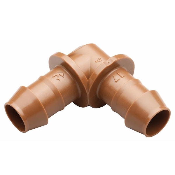 Rain Bird Rain Bird 1/2 in. Barbed Drip Irrigation Elbow 4 pk - BE50/4PKS