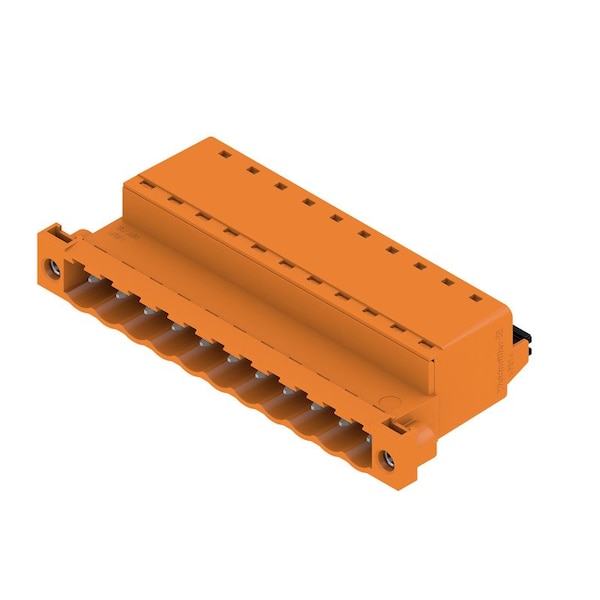 Conector de tarjeta PCB, macho, 5.08 mm, No. de polos: 11, 180 grados, inserción, conexión por resorte - 1335780000