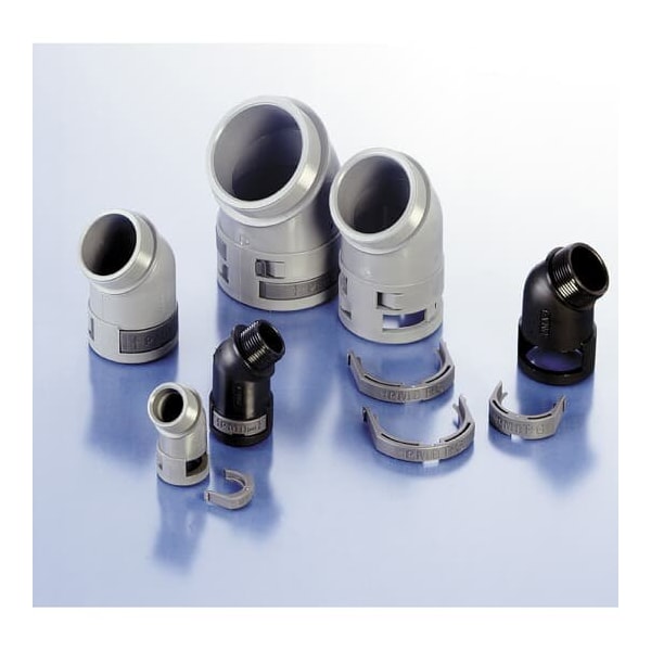 Pma BVAD-N043GT, COND FTNG 45D 3/4NPT NW23 IP66 BLK - BVAD-N043GT