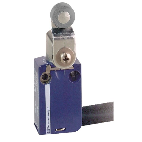 Interruptor de límite Telemecanique Sensors, palanca de rodillo, rotativo, 1NC/1NO, ubicación del actuador: Lado - XCMD2516L1.