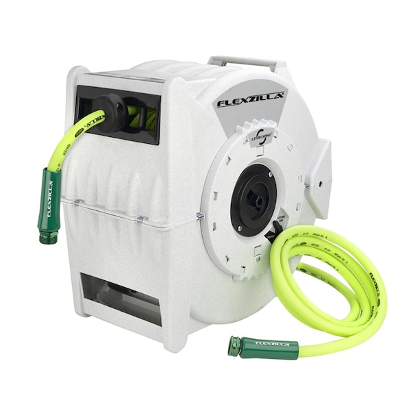 Legacy Legacy Flexzilla 1/2 in. D X 70 ft. L Heavy Duty Premium Grade Hose and Reel - L8340FZ