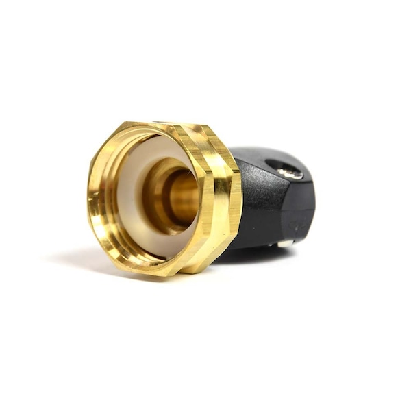 Thrifco Plumbing 5/8 Inch Barb x 3/4 Inch Female GHT Hose End Swivel - 4400351
