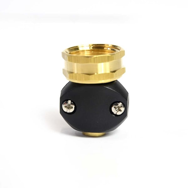 Thrifco Plumbing 5/8 Inch Barb x 3/4 Inch Female GHT Hose End Swivel - 4400351