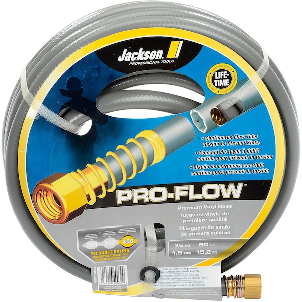 Jackson Professional Tools 3/4 X 50' Pro-flow HD Professional Garden Hose - 4003900
