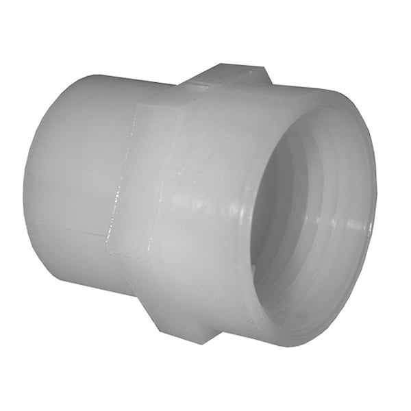 Jones Stephens 3/4in. FHT x 1/2in. FPT Nylon Garden Hose Adapter - N07001