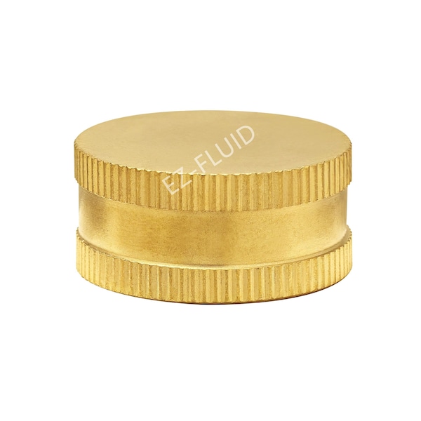 Ez-Fluid 3/4 FHT Garden Hose Cap with EPDM washer - EZFD709
