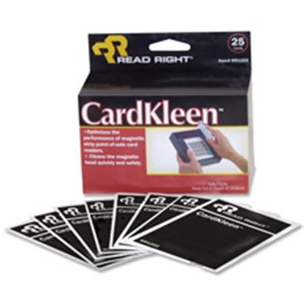 Soundwave Read-Right  Cardkleen- Presaturated- 2-.50in.x5-.25in.x4-.50in.- - SO1189858