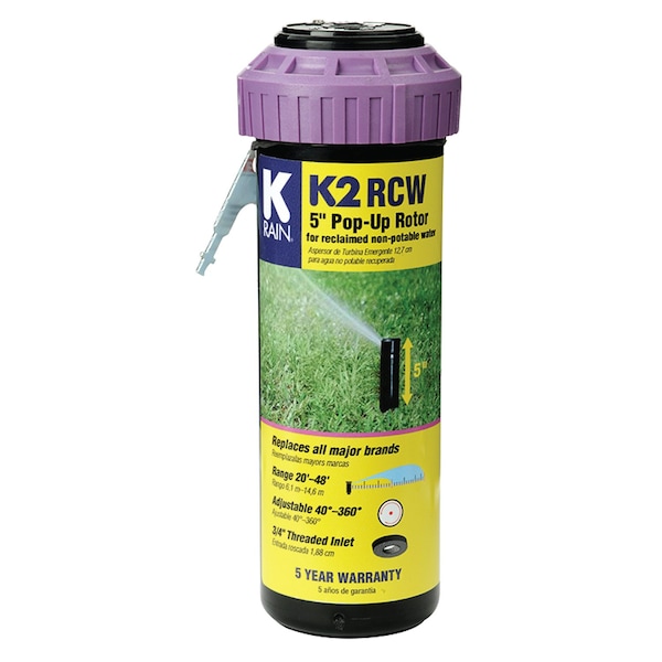 K-Rain K Rain K2 RCW 5 in. H Adjustable Pop-Up Rotor - 91032