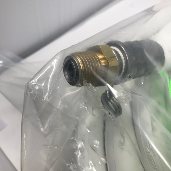 Strahman Hose Prem Wrap White 3/4 Mnpt X 5/8 Swivel Adapter Int Springs 50 Ft - HWS050BWHITE