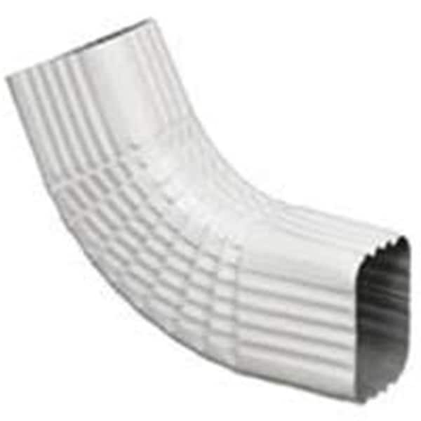 Amerimax Home Products Amerimax Home Products 27065 Aluminum Gutter Elbow - White - 6454326