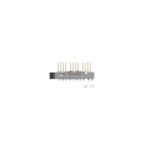 Ensamble de jaula de Te Connectivity con disipador de calor para Qsfp a través de bisel - 1888631-3