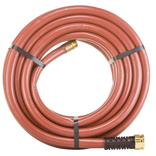 Swan SNCG34050 Garden Hose, 50 ft L, Rubber/Vinyl, Red - CSNCG34050