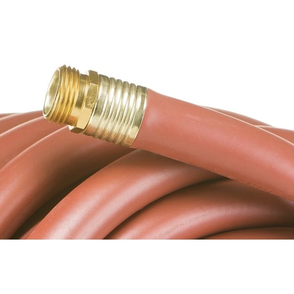 Swan SNCG34075 Garden Hose, 75 ft L, Rubber/Vinyl, Red - CSNCG34075