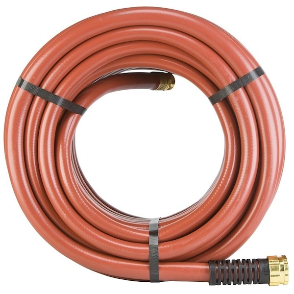 Swan SNCG34075 Garden Hose, 75 ft L, Rubber/Vinyl, Red - CSNCG34075