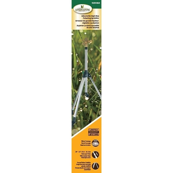 Landscapers Select Lawn Sprinkler, Female, Round, Steel - RL-8219-3L