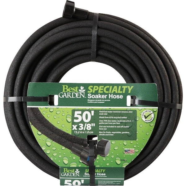 Best Garden 3/8 In. Dia. x 50 Ft. L. Soaker Hose - DBSP38050