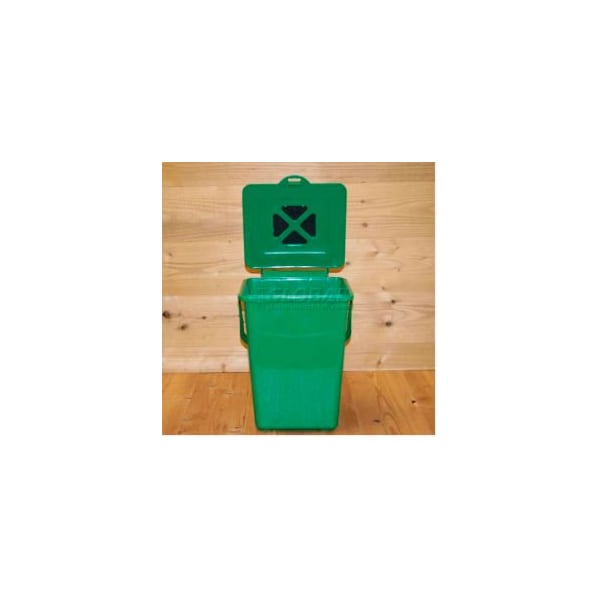 Exaco Trading Co. ECO Kitchen Compost Pail, 8-1/2"L x 9"W x 11"H - ECO 2000